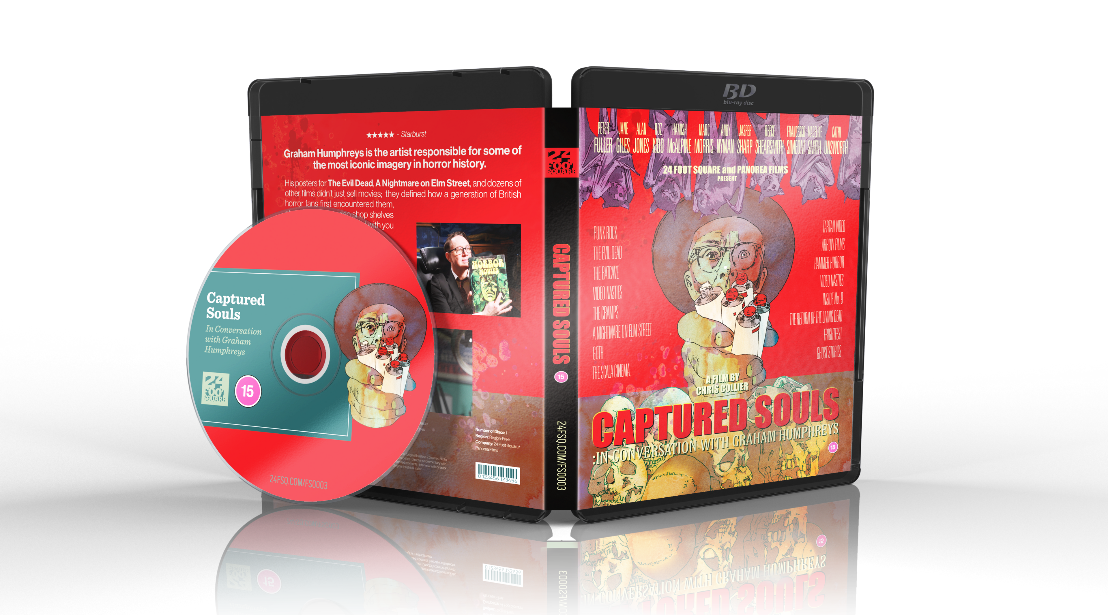 Captured Souls: In Conversation with Graham Humphreys - Limited Edition Blu-ray