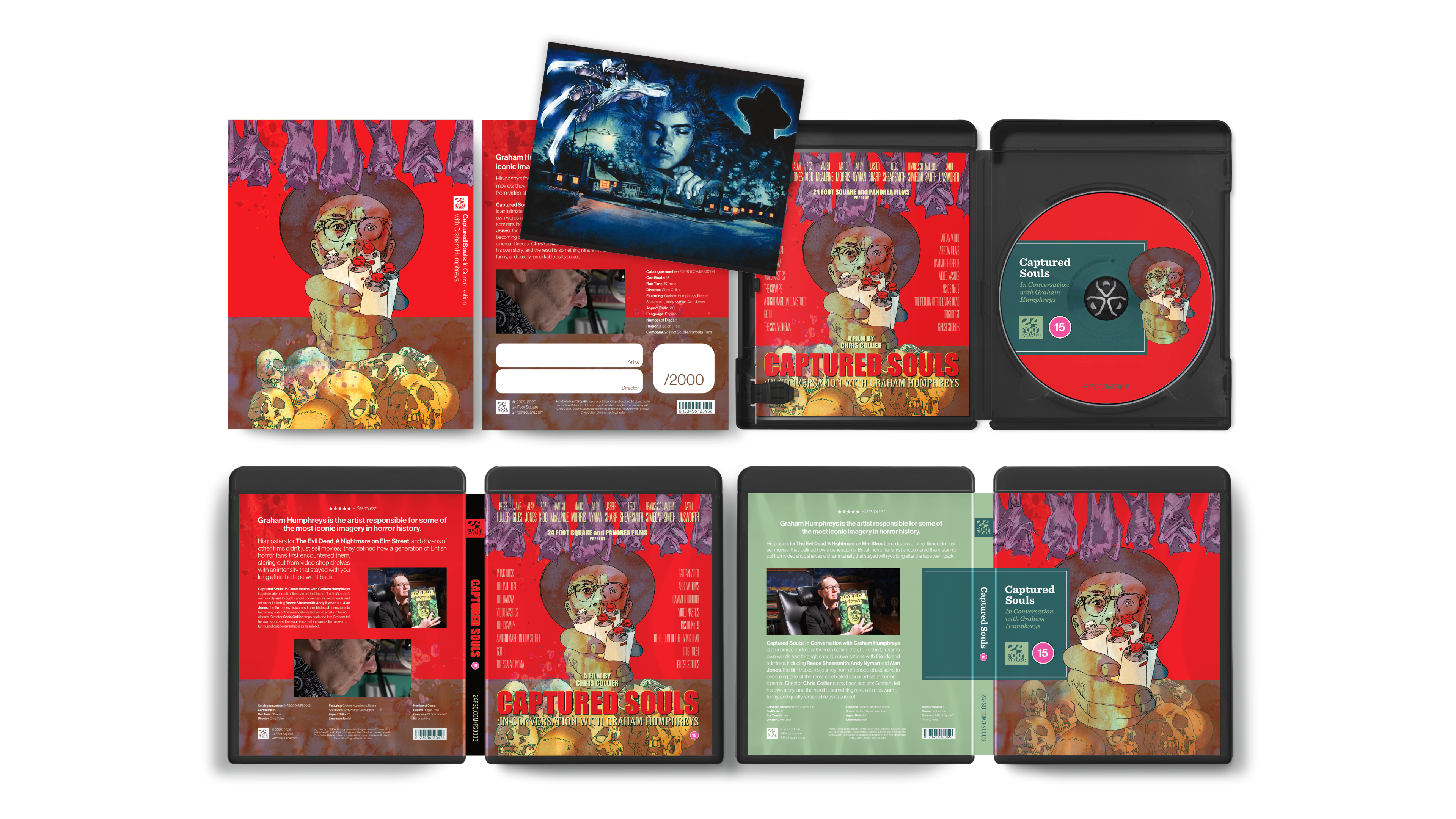 Captured Souls: In Conversation with Graham Humphreys - Limited Edition Blu-ray